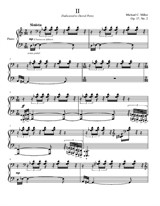 Five Short Pieces for Piano