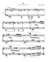 Five Short Pieces for Piano